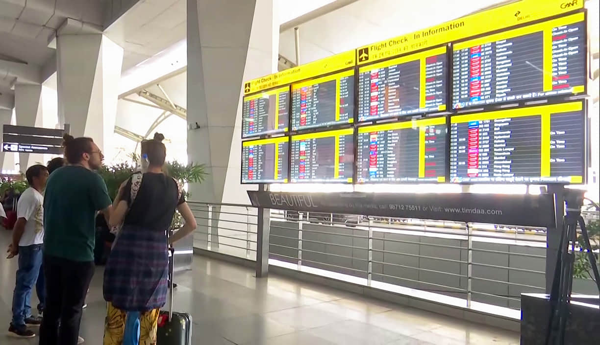 Delhi Airport is emerging as a transit hub for international flights