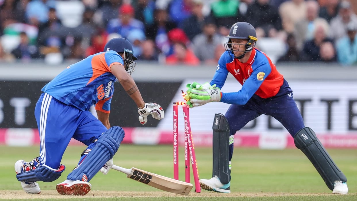 IND vs ENG: Jos Buttler Completes 100 Dismissals as Wicketkeeper in T20I Against India