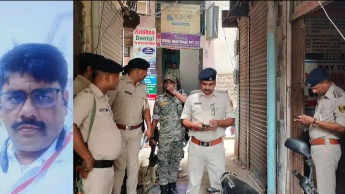 मौके पर मौजूद पुलिस