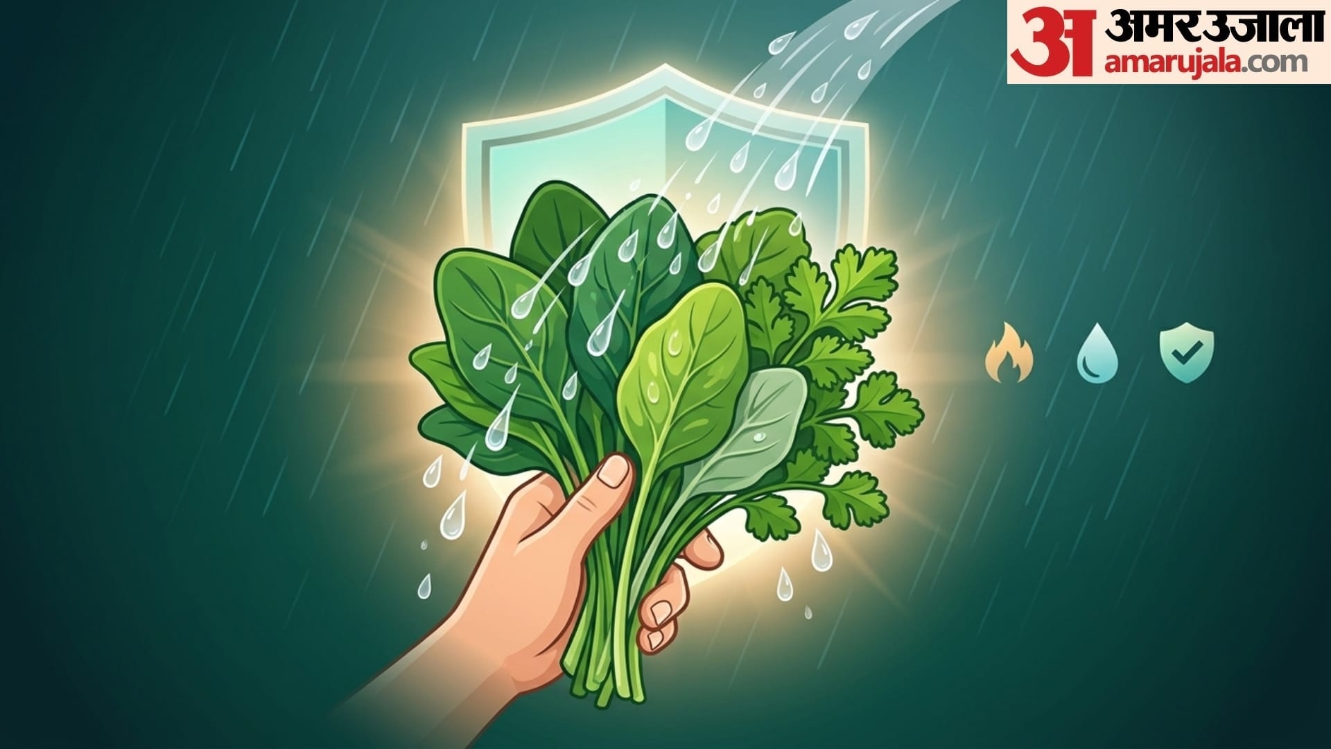 Should You Avoid Leafy Vegetables During Heavy Rain barish me pattedar sabji khaye ya nhi disprj