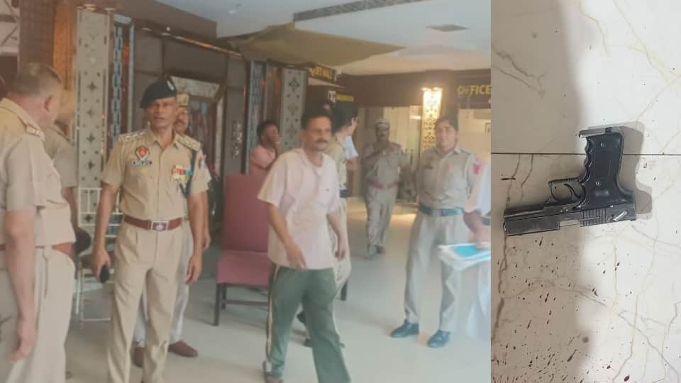 माैके पर पहुंची पुलिस और मिली पिस्टल
