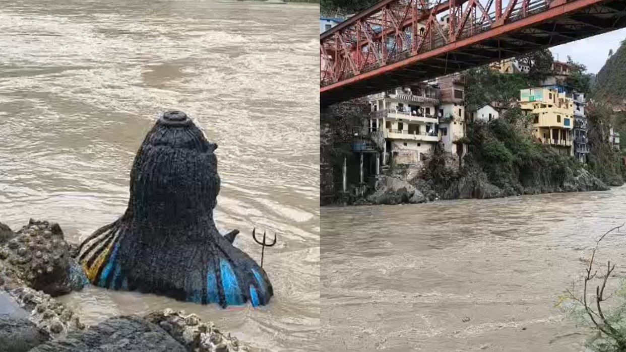Water levels of Alaknanda and Mandakini rivers rise due to rain in Rudraprayag administration on alert