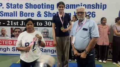 Sports Brother-sister duo wins shooting medal CBSE Cluster winners championship held in Delhi