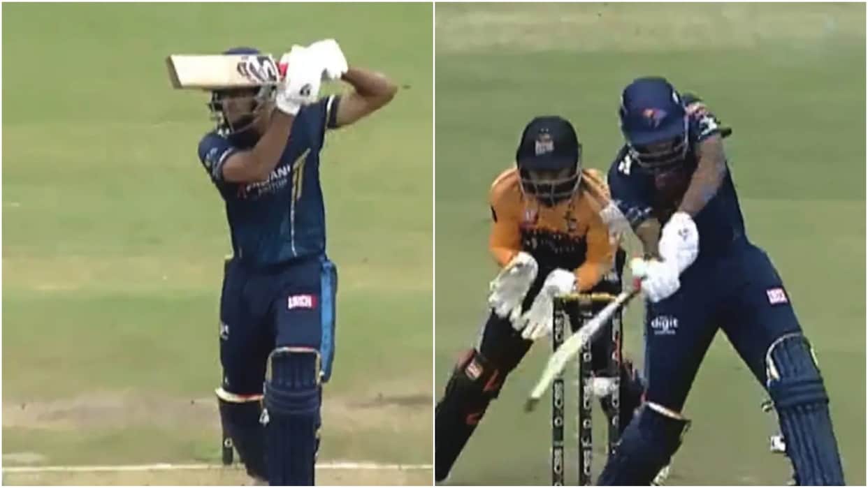 Rahul Dravid's Son Samit Impresses With 360-Degree Batting in KSCA T20 Trophy, Video Goes Viral