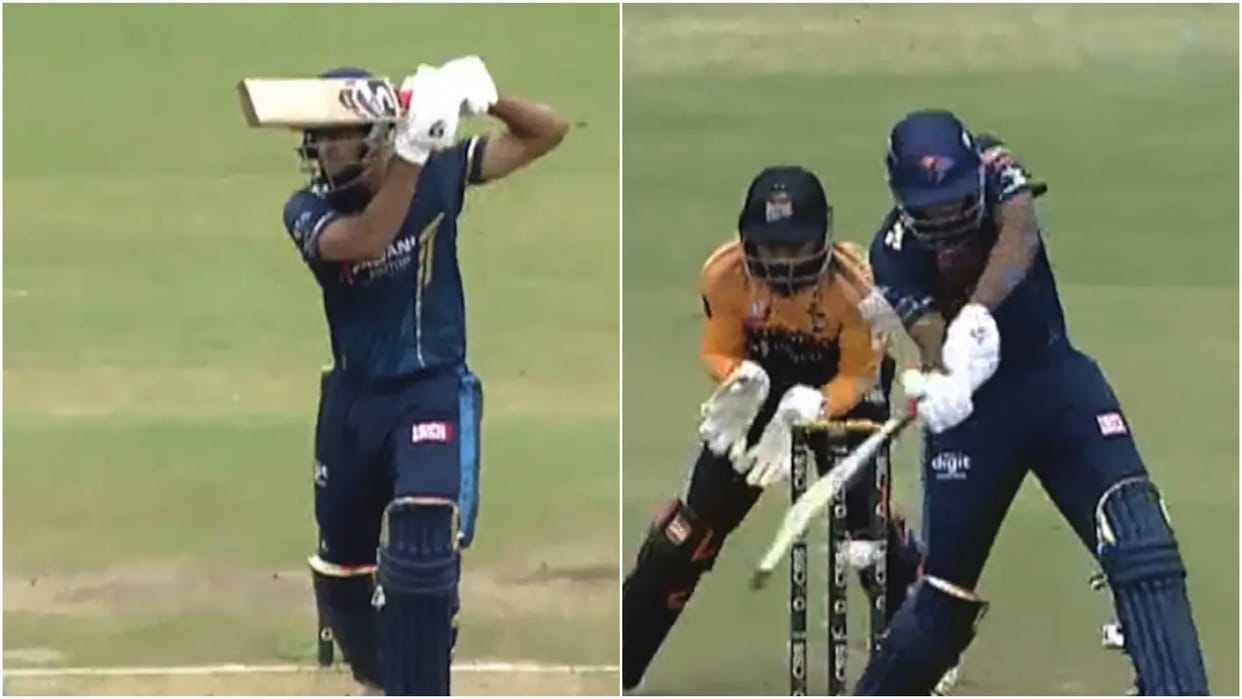 Rahul Dravid's Son Samit Impresses With 360-Degree Batting in KSCA T20 Trophy, Video Goes Viral