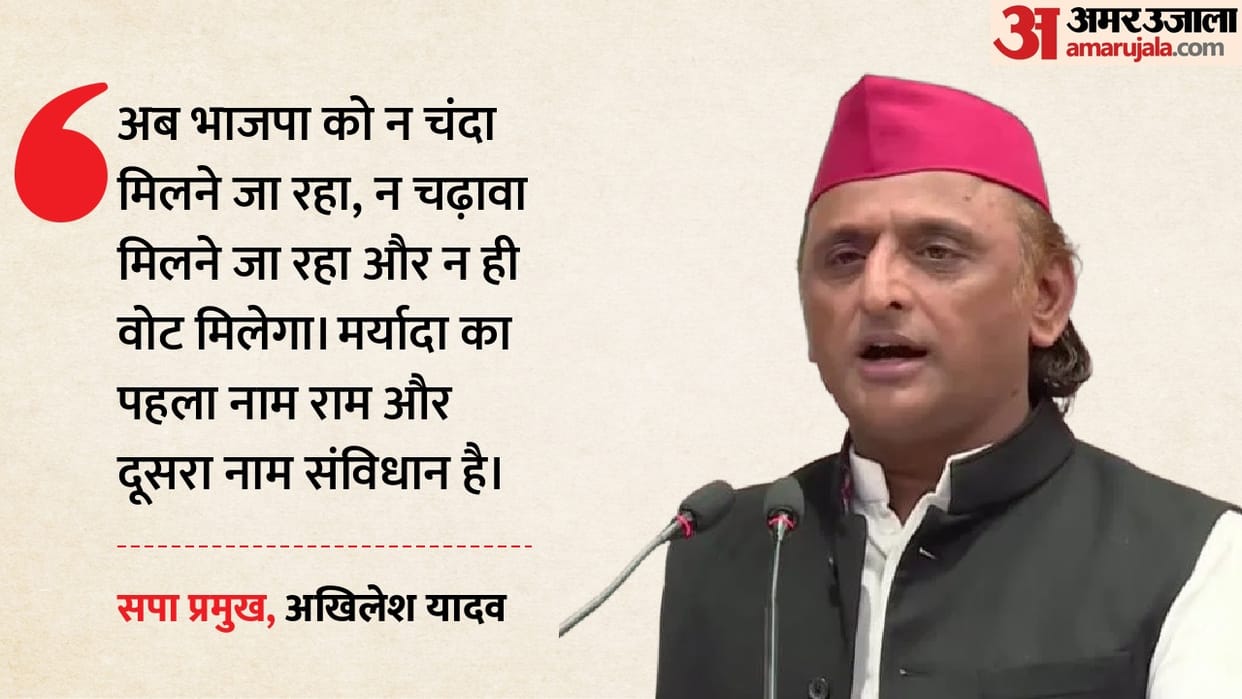 Akhilesh Yadav said Corruption and racket of extortion are going on across various departments in UP