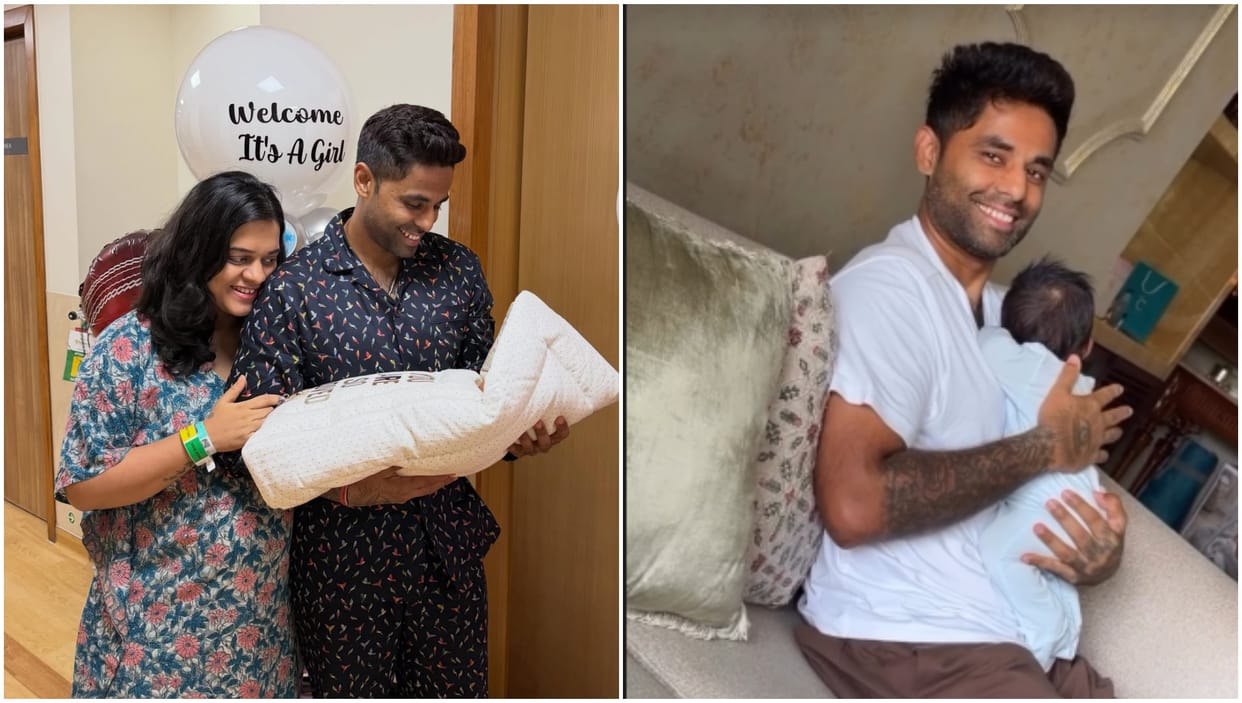 Suryakumar Yadav spending time with family shares post with daughter on social media see