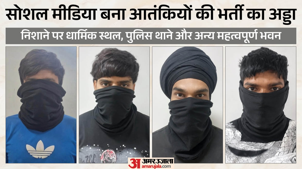 Terror module busted Arrested terrorists were in contact with Shahzad Bhatti