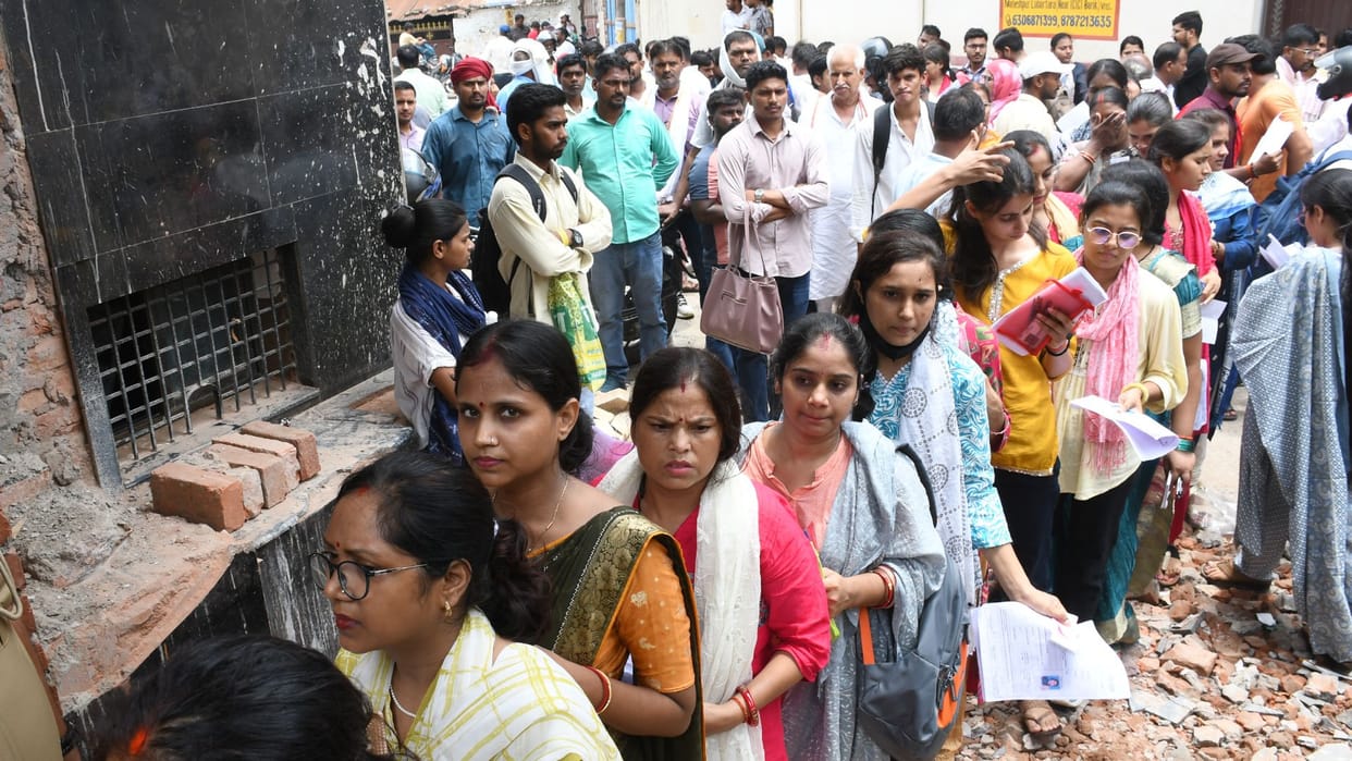UPTET Math equations and social studies questions proved tricky attendance exceeded 80 percent in Varanasi
