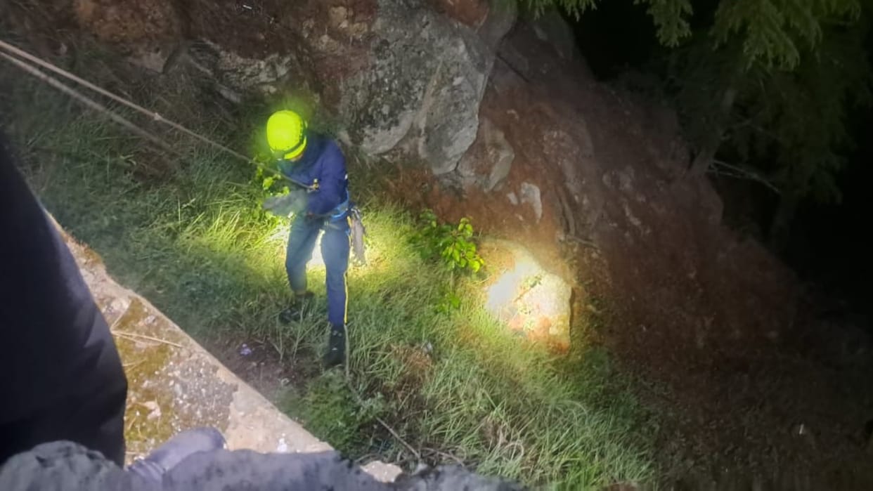 Gangotri Highway bike Accident One BRO Worker Missing After Falling Into Gorge Uttarkashi News