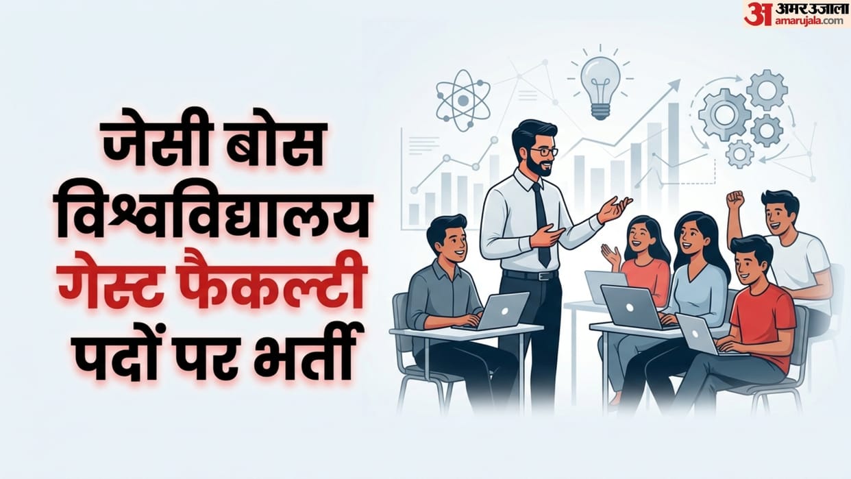 J.C. Bose University Guest Faculty Recruitment 2026, Walk-in Interviews on July 10 and 11 for 8 Posts
