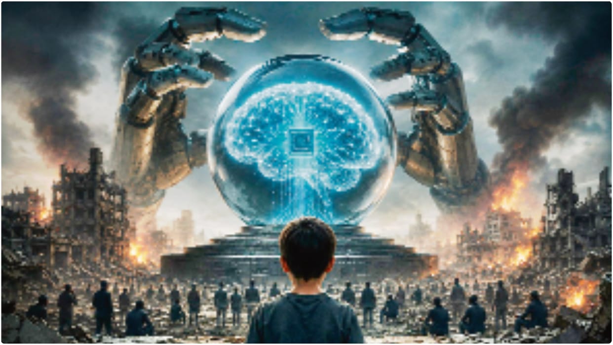 Big question: Where is the world heading, and who will use this AI?