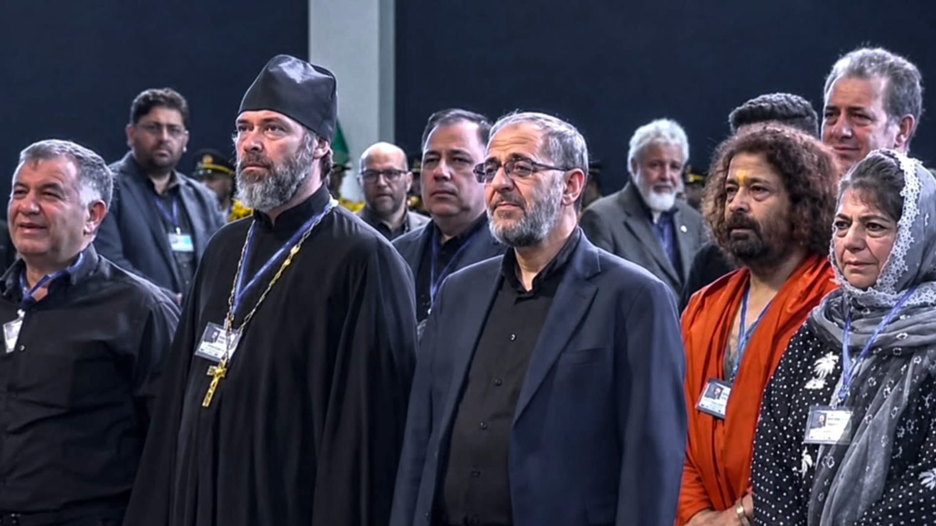 delegation of Indian religious leaders paid tribute Supreme Leader of Iran Ayatollah Ali Khamenei