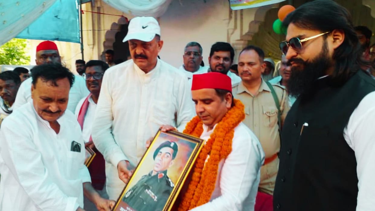 Afzal Ansari says no country is greater than one birthplace MP Dharmendra pays tribute to Brigadier Usman