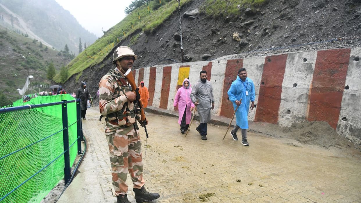CISF DG reviews security arrangements for Amarnath pilgrims Srinagar