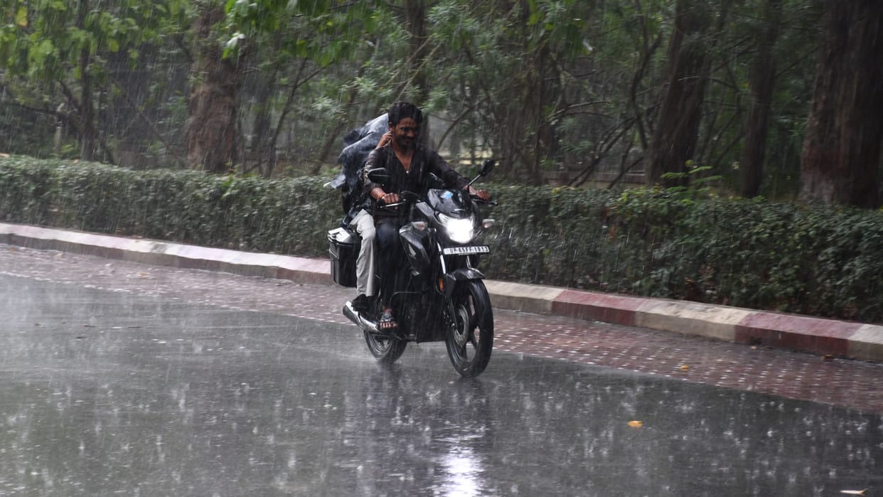 Varanasi Weather Monsoon arrives with 10-day delay Kashi records state heaviest rainfall latest update