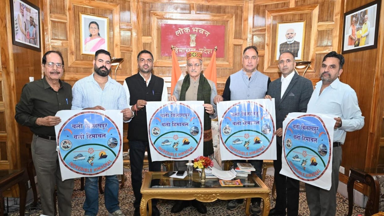 Governor launches 'Chalo Himachal' campaign to boost adventure tourism.