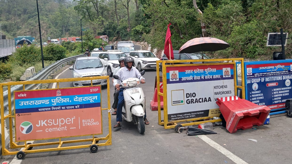 Dehradun-Delhi Expressway six boulders posing a threat elevated road three removed read All Updates