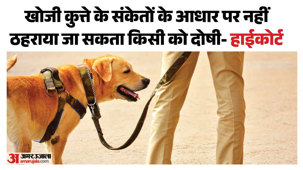 High Court: No one can be convicted based on the indications of a sniffer dog; life sentence set aside.