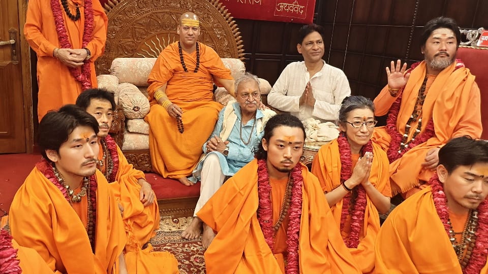 महामंडलेश्वर बने जापानी भिक्षु
