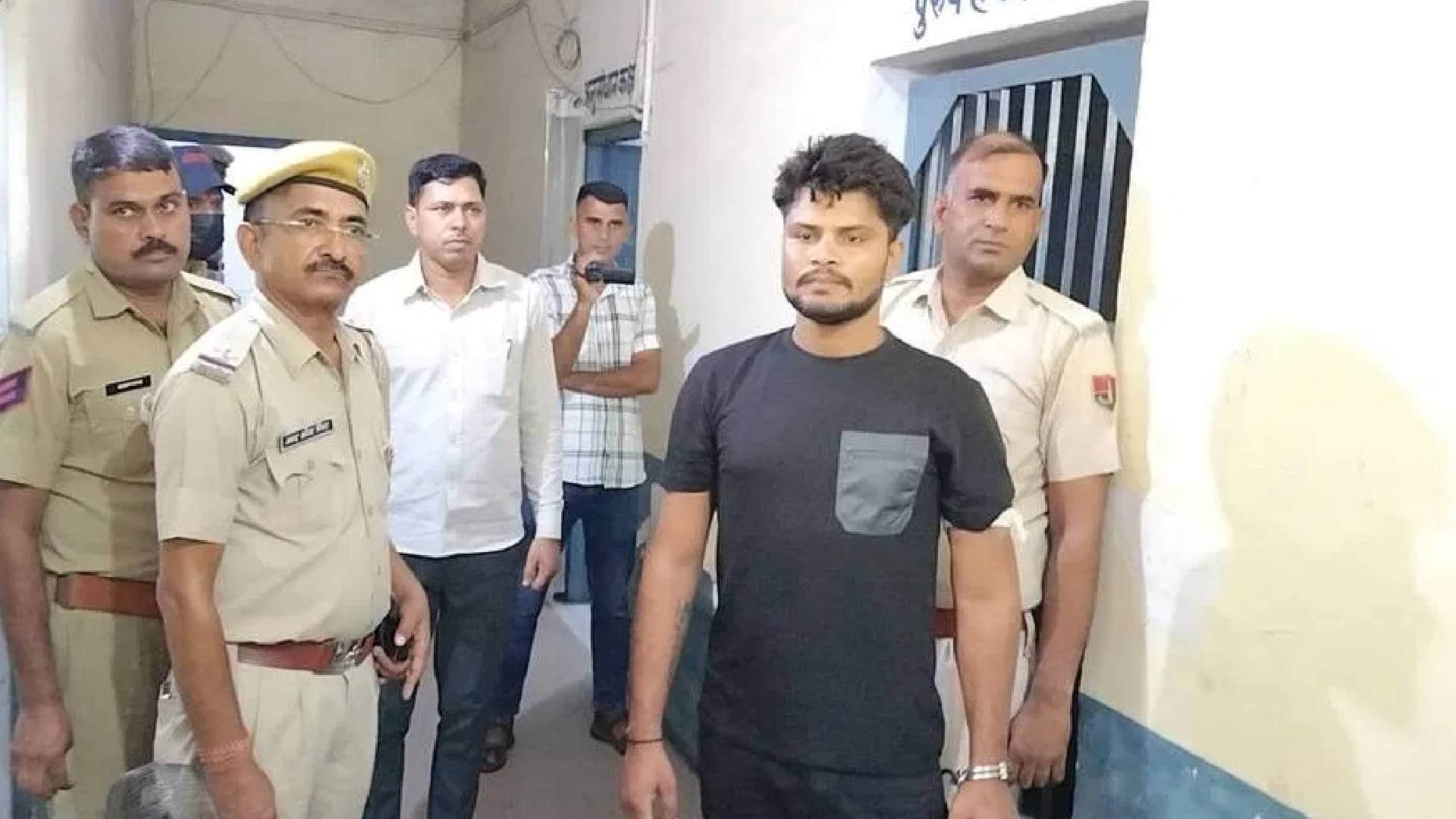 हाई सिक्योरिटी जेल से प्रोडक्शन वारंट पर गिरफ्तार हुआ विष्णु जाट