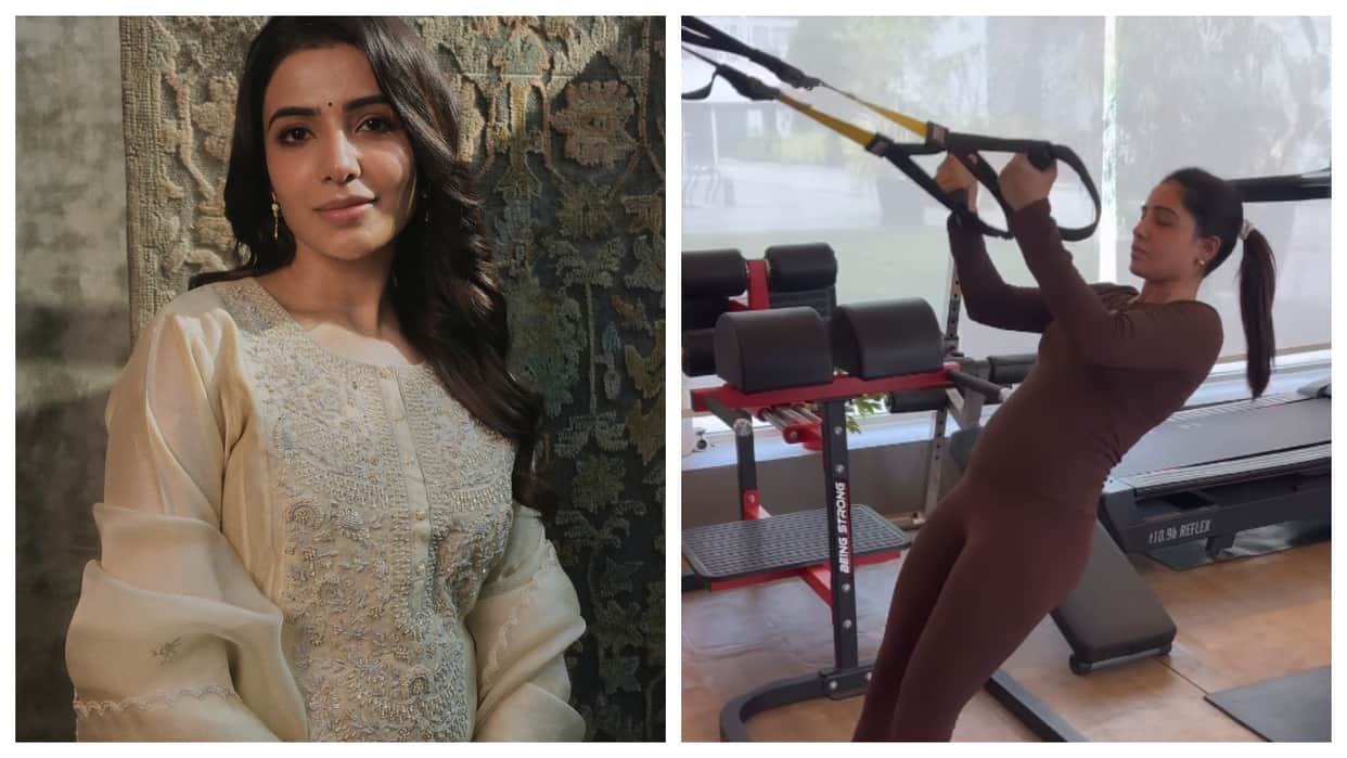 Samantha Ruth Prabhu says June felt like a fairytale shares video of her working out in gym during pregnancy
