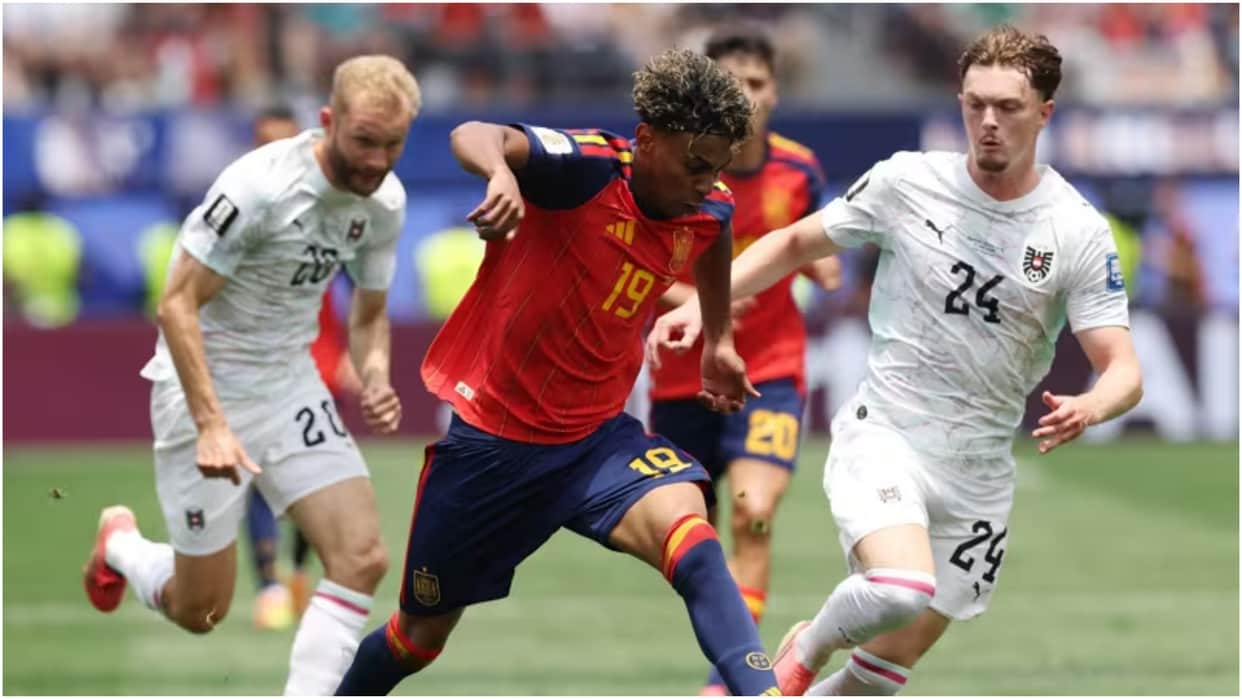 Spain vs Austria Highlights FIFA World Cup 2026 Today Football Match Result Updates