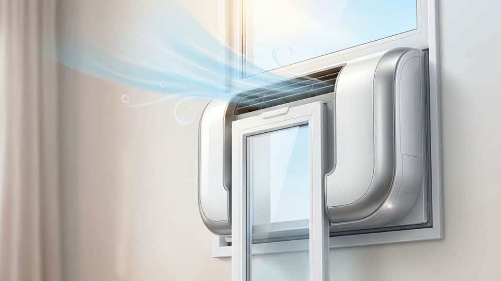 U-Shaped AC: Next-Gen Window Air Conditioner  n't Block Window
