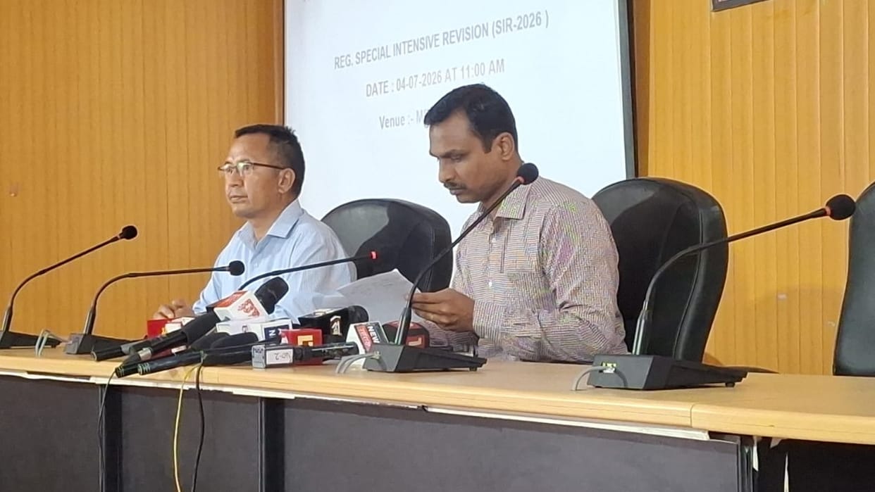 Additional Chief Electoral Officer Press conference re-designation of polling stations starting July 7