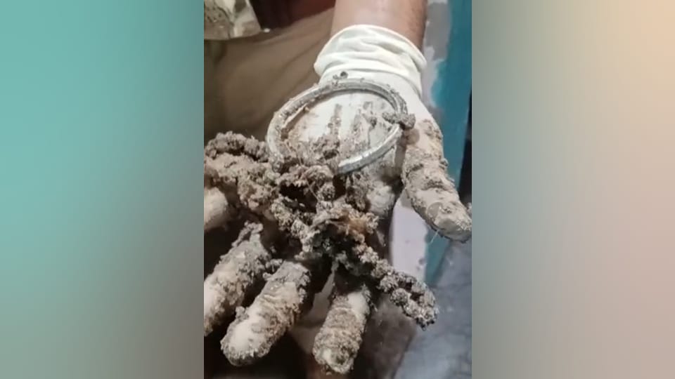 Husband murder in Agra Bought debris for 400 floor laid for 500 rupees and personally hauled debris in buckets