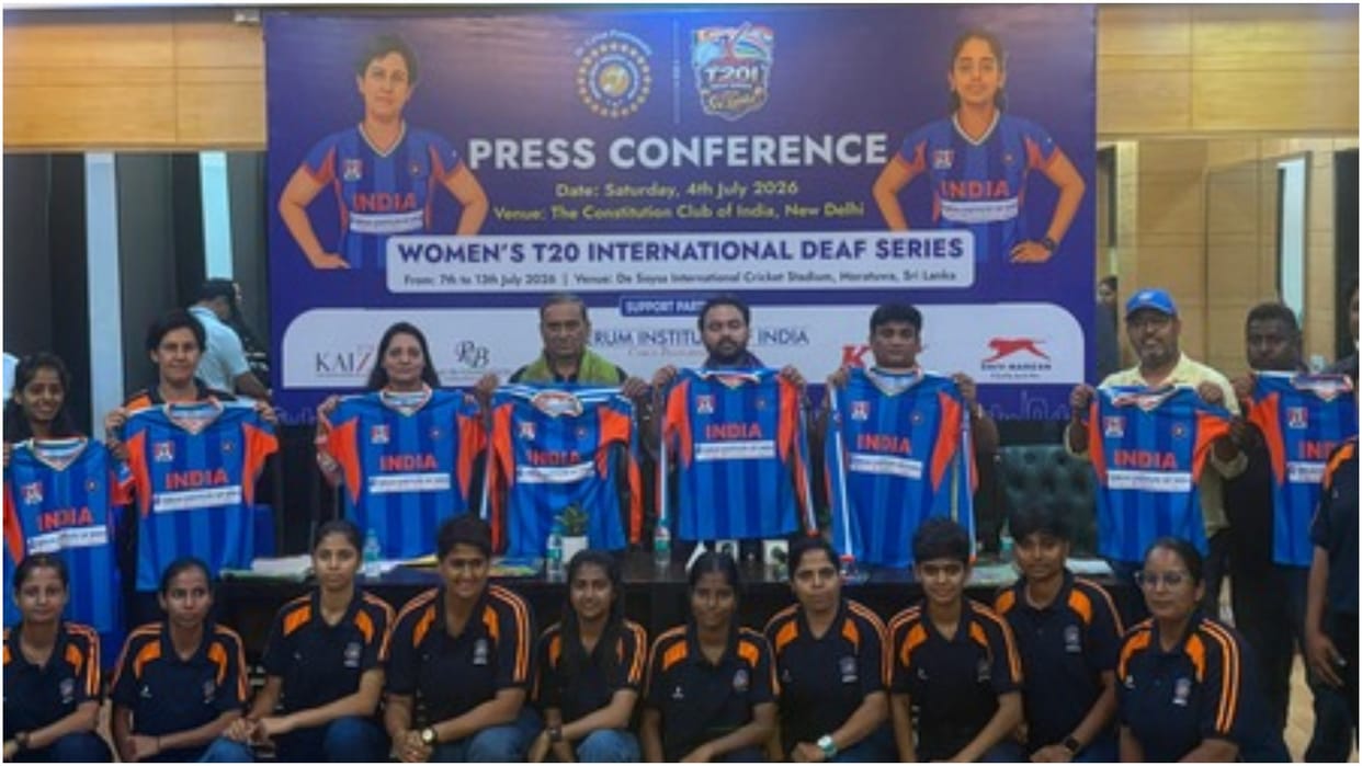 Indian womens deaf cricket team will travel to Sri Lanka for its first international tour FOR 5 T20 matches