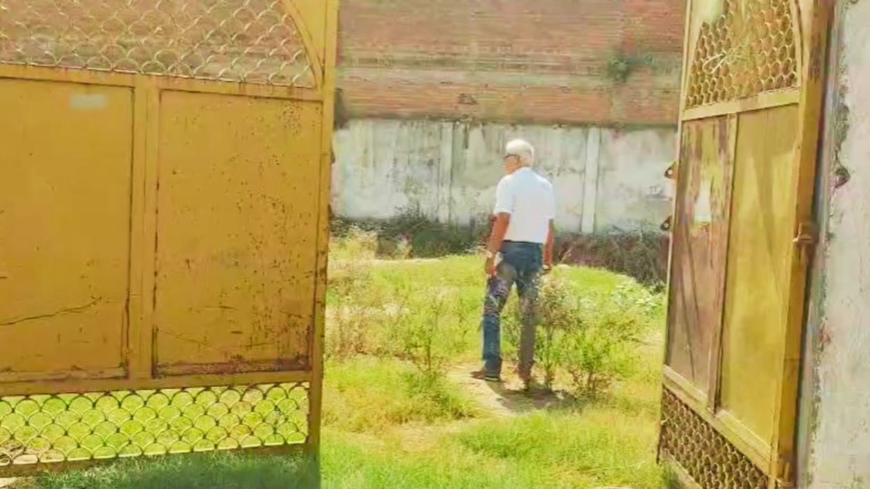 High-profile land recovered from former BSP MLA possession restored aggrieved women SDM unlocked boundary wall