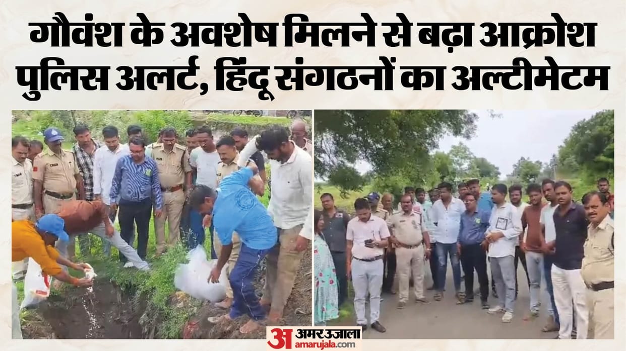 Cow Head Found in Ujjain Well, VHP Warns Protest