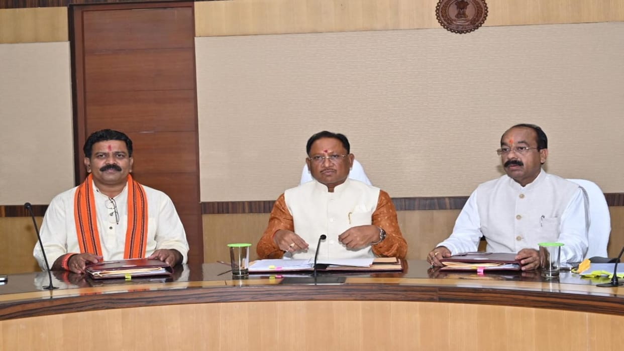 A two-day brainstorming session of the State Cabinet will begin today in Raipur