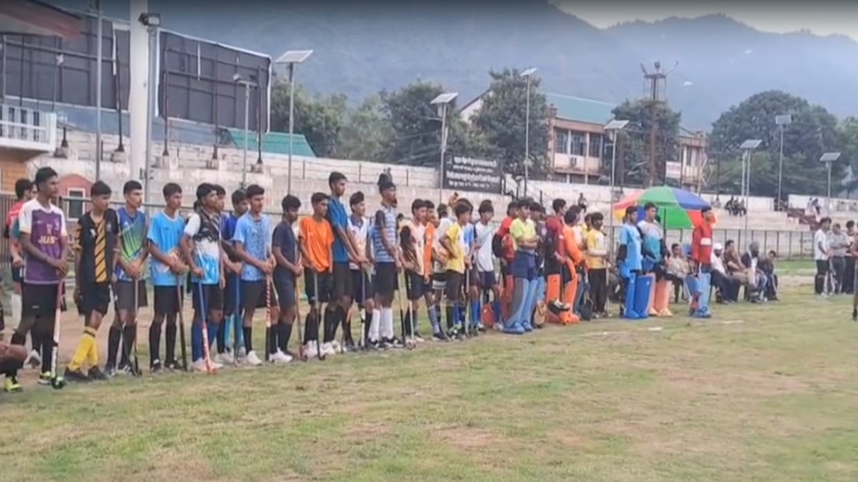 Himachal junior hockey team selected for Nationals; trials held at Paddal Ground.