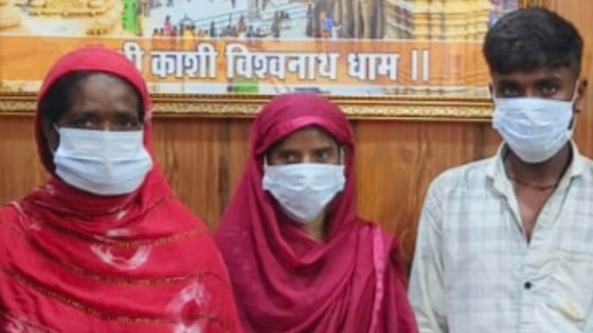 पुलिस की गिरफ्त में आरोपी।