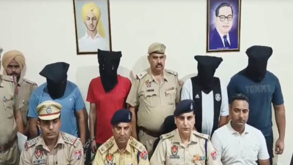 पठानकोट में चार आरोपी गिरफ्तार