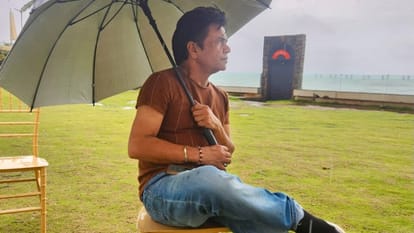 Rajpal Yadav Shared Late comic actor filmmaker Charlie Chaplin Popular quote Related to crying In rain