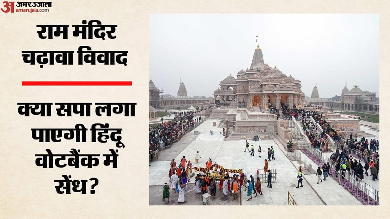 UP Politics SP to promise action against Ram Mandir Donation row thieves in Election manifesto bicycle U turn