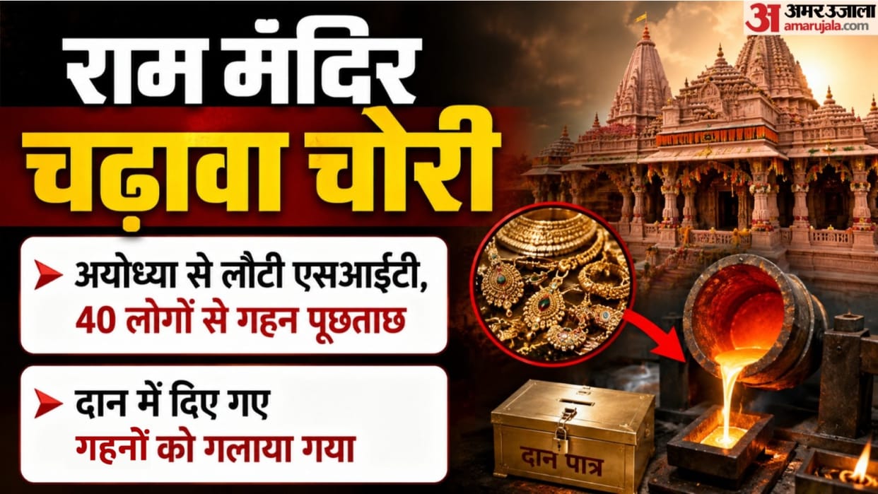 Ram Temple offerings: Donated jewelry melted, eight people, including bank employees, are under investigation;