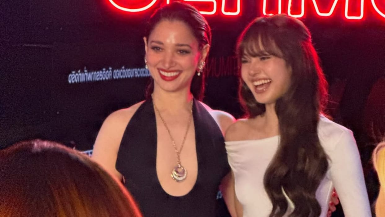 Tamanna Bhatia with Blackpink Lisa user like singers style video goes viral