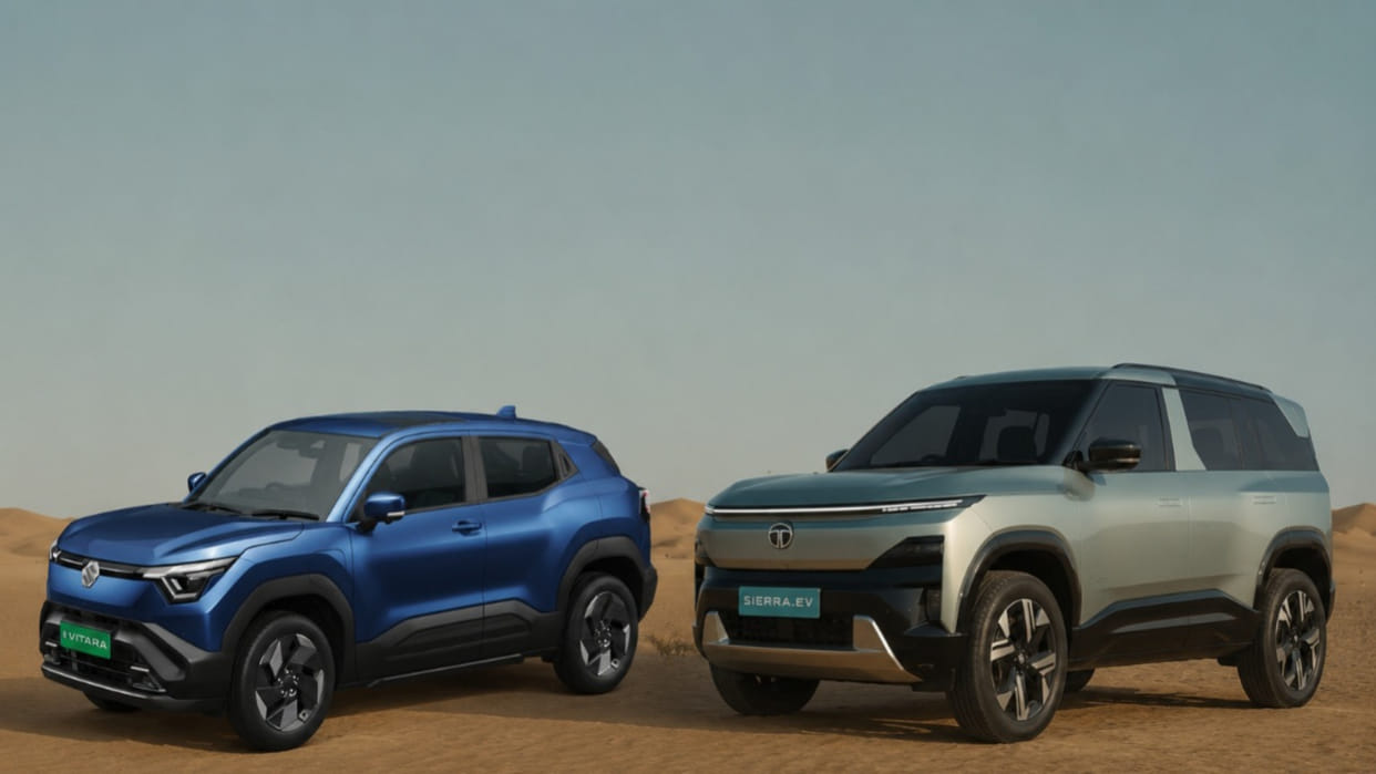 Tata Sierra EV vs Maruti e Vitara: Electric SUV Offers Better Value ?