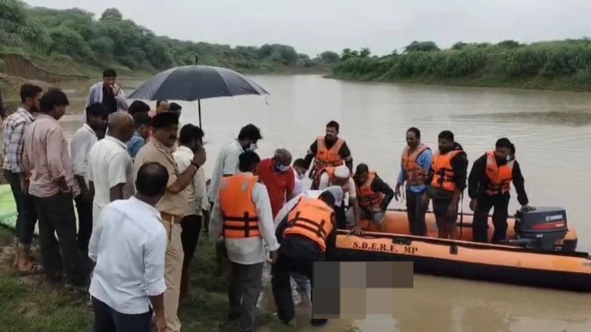 Body of Assistant Secretary Swept Away in Swollen Drain Recovered from Chambal River After 2 Days