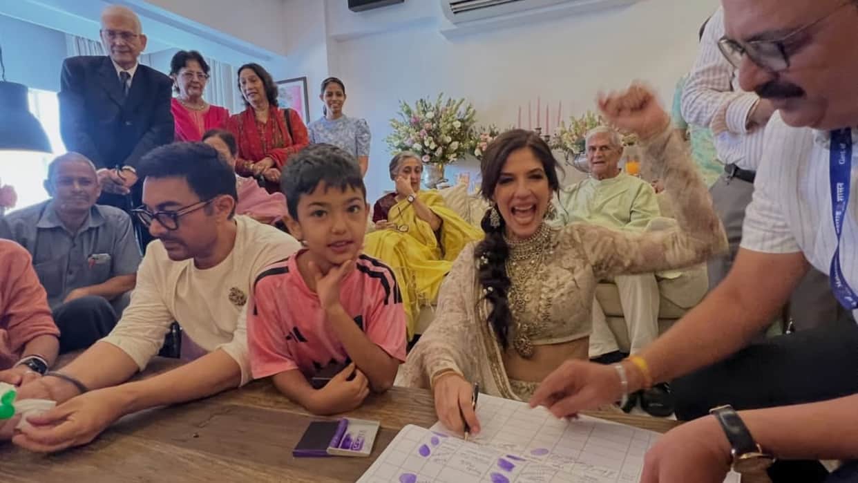 Gauri Spratt Beams With Joy As The Photo Of Wedding With Aamir Khan Goes Viral