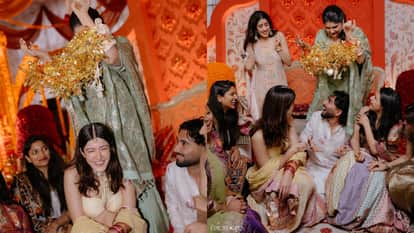 All inside photos from Anshula Kapoor Rohan Thakkar Pre wedding celebrations Chooda and Kalire ceremony