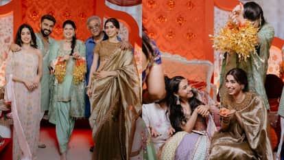 All inside photos from Anshula Kapoor Rohan Thakkar Pre wedding celebrations Chooda and Kalire ceremony