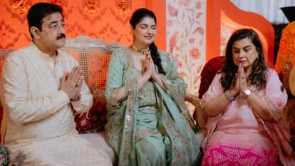 All inside photos from Anshula Kapoor Rohan Thakkar Pre wedding celebrations Chooda and Kalire ceremony