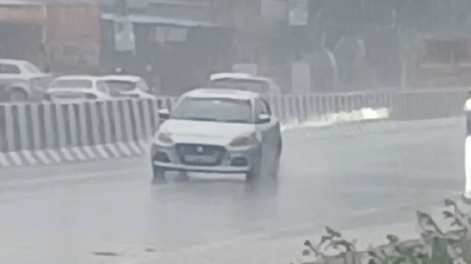 West UP Weather: Heavy rain in Meerut, Muzaffarnagar, Baghpat and Shamli, weather became pleasant