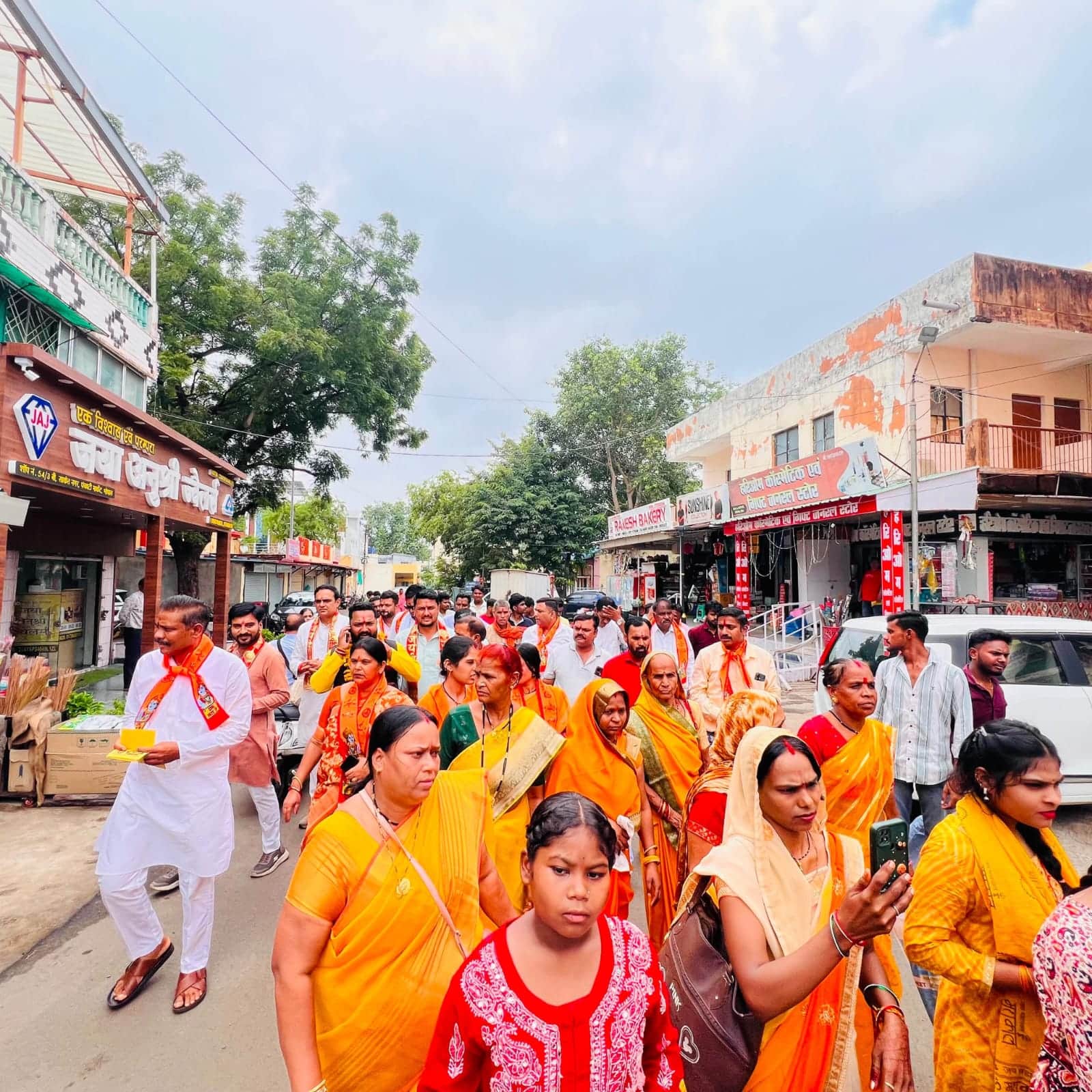 भोपाल में आस्था की न्याय यात्रा