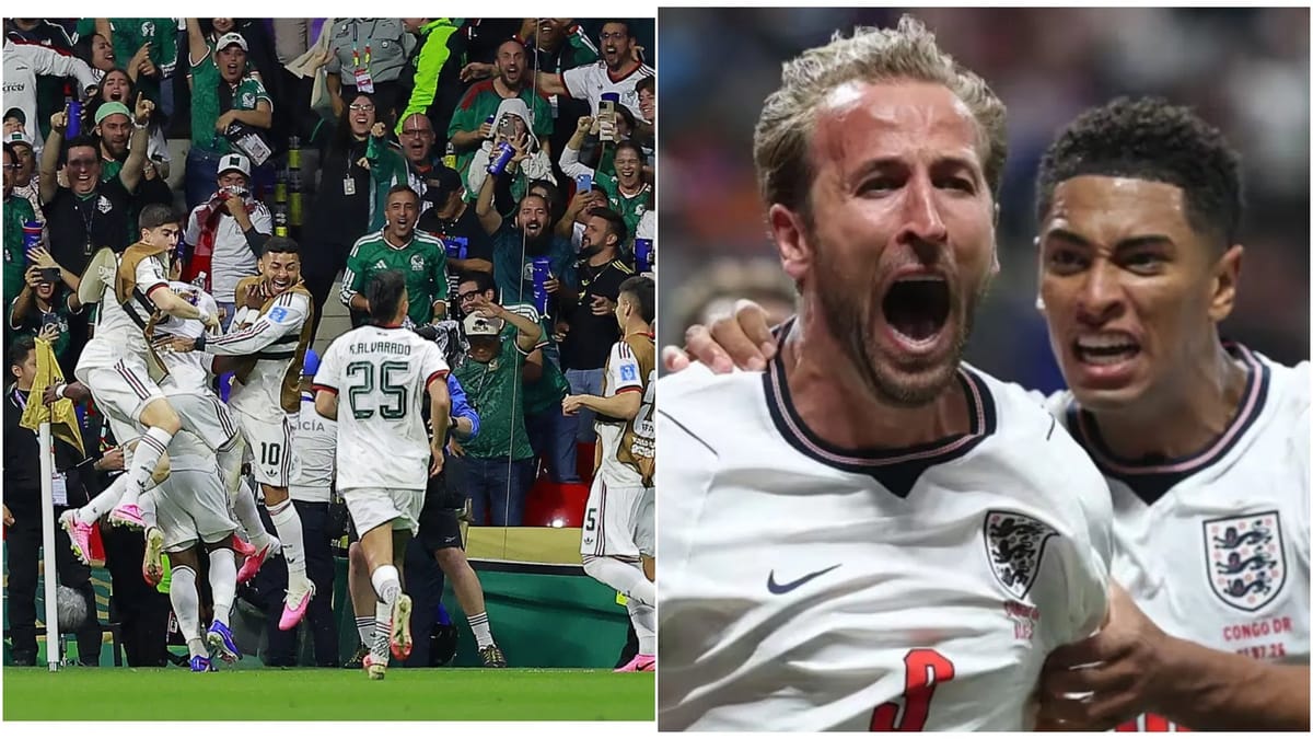 Mexico vs England Live: राउंड ऑफ-16 के दो सबसे बेहतरीन अटैक्स आमने-सामने, किसकी होगी जीत?